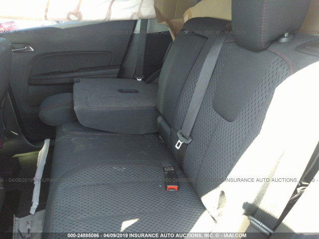 2GKALMEK4D6198855 - 2013 GMC TERRAIN SLE BLACK photo 8