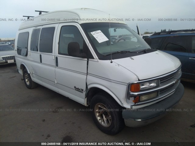 1GBFG15R9Y1279350 - 2000 CHEVROLET EXPRESS G1500  WHITE photo 1