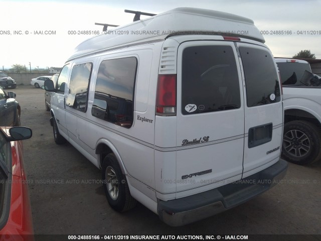 1GBFG15R9Y1279350 - 2000 CHEVROLET EXPRESS G1500  WHITE photo 3