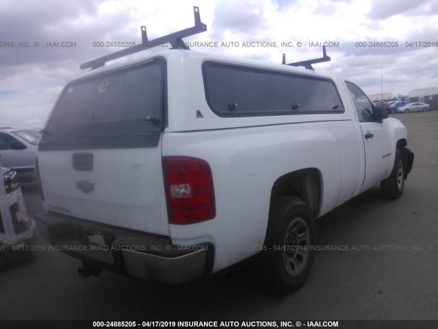 1GCEC14X48Z112463 - 2008 CHEVROLET SILVERADO C1500 WHITE photo 3