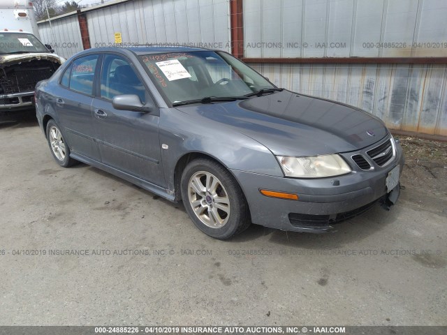 YS3FD49Y371106342 - 2007 SAAB 9-3 2.0T BLUE photo 1