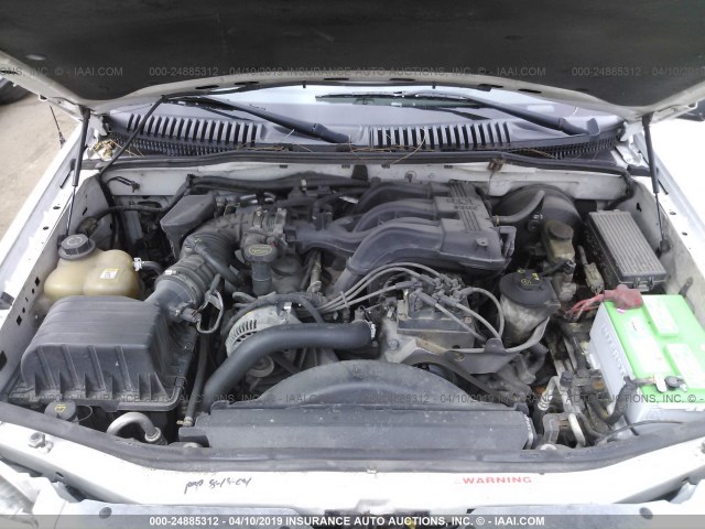 1FMZU73K84ZB45043 - 2004 FORD EXPLORER XLT/XLT SPORT/NBX Սպիտակ լուսանկար 10