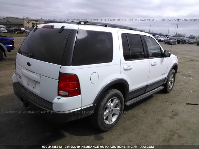 1FMZU73K84ZB45043 - 2004 FORD EXPLORER XLT/XLT SPORT/NBX WHITE photo 4