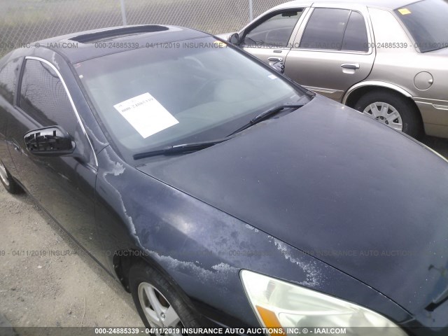 1HGCM72683A033274 - 2003 HONDA ACCORD EX BLACK photo 6