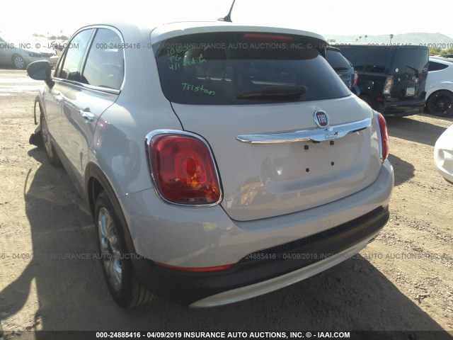 ZFBCFXDT1GP391804 - 2016 FIAT 500X LOUNGE WHITE photo 3