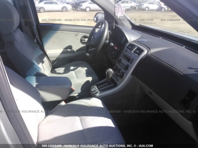 2CNDL13F266059240 - 2006 CHEVROLET EQUINOX LS GRAY photo 5