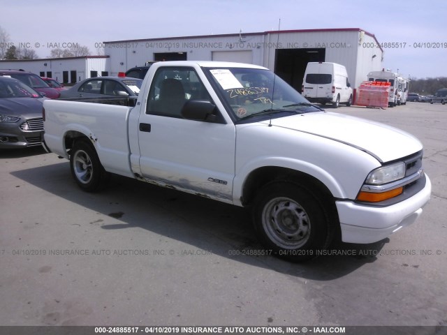 1GCCS1449Y8195734 - 2000 CHEVROLET S TRUCK S10 WHITE photo 1