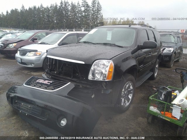 1GKFK13027R167069 - 2007 GMC YUKON BLACK photo 2