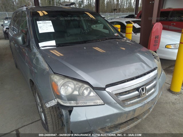 5FNRL38766B077368 - 2006 HONDA ODYSSEY EXL SILVER photo 6