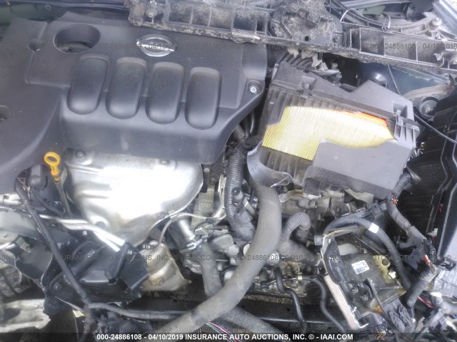 1N4AL24E68C248217 - 2008 NISSAN ALTIMA 2.5S Մոխրագույն լուսանկար 10
