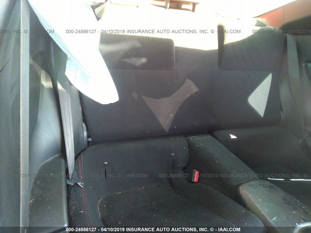 JF1ZNAA10D1701083 - 2013 TOYOTA SCION FR-S RED photo 8