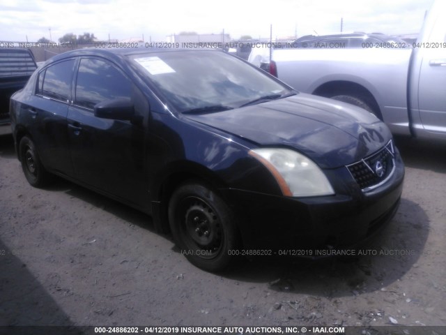 3N1AB61EX8L641170 - 2008 NISSAN SENTRA 2.0/2.0S/2.0SL BLACK photo 1