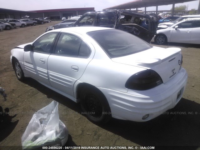 1G2NF52E6YM779522 - 2000 PONTIAC GRAND AM SE1 WHITE photo 3