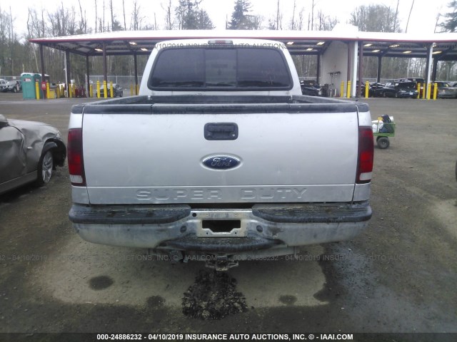 1FTWW31P66EC21975 - 2006 FORD F350 SRW SUPER DUTY GRAY photo 7