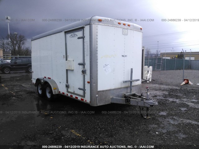 4D6EB1629EC038405 - 2014 CARGO CRAFT TRAILER  WHITE photo 1