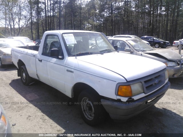 1FTCR10A8VTA33061 - 1997 FORD RANGER WHITE photo 1