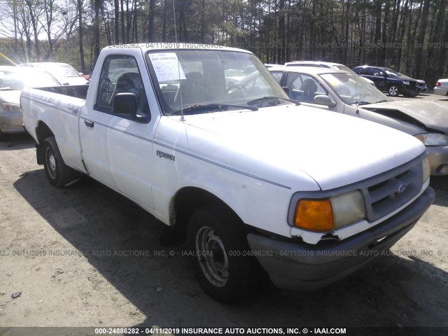 1FTCR10A8VTA33061 - 1997 FORD RANGER WHITE photo 6