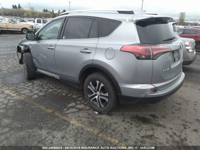 2T3BFREV6GW423008 - 2016 TOYOTA RAV4 LE GRAY photo 3