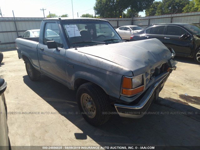 1FTCR10A2MUD54912 - 1991 FORD RANGER BLUE photo 1