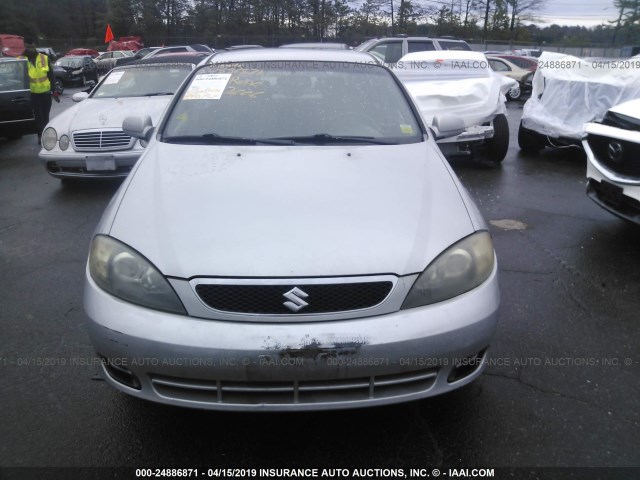 KL5JD66Z96K362896 - 2006 SUZUKI RENO GRAY photo 6