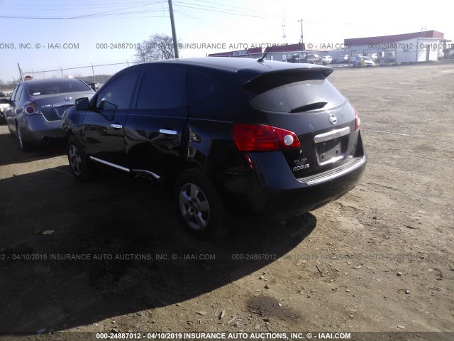 JN8AS5MT2BW564799 - 2011 NISSAN ROGUE S/SV/KROM BLACK photo 3