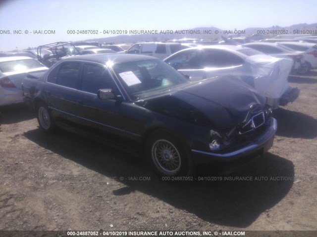 WBAGF8325WDL51963 - 1998 BMW 740 I AUTOMATIC BLACK photo 1