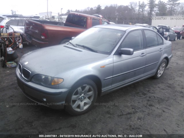 WBAEU334X4PM60948 - 2004 BMW 325 XI GRAY photo 2