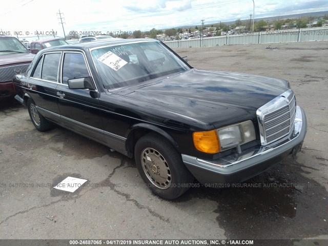 WDBCA25D5LA524453 - 1990 MERCEDES-BENZ 300 SEL BLACK photo 1