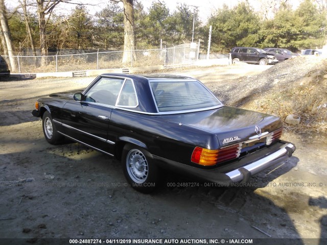 10704412022104 - 1975 MERCEDES-BENZ 450SL BLACK photo 3