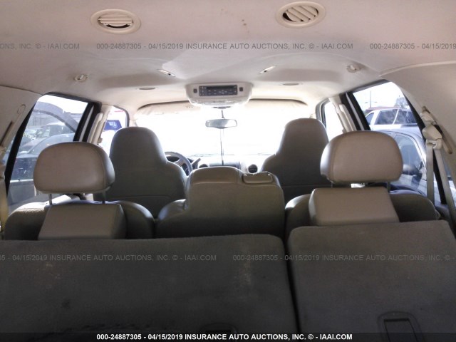 1FMRU17W64LA95773 - 2004 FORD EXPEDITION EDDIE BAUER WHITE photo 8