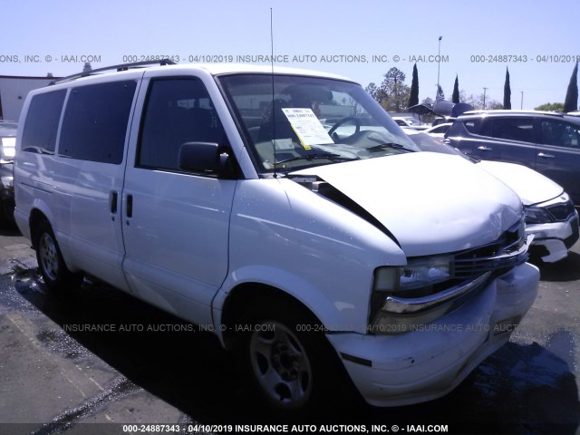 1GNDM19X35B112953 - 2005 CHEVROLET ASTRO WHITE photo 1