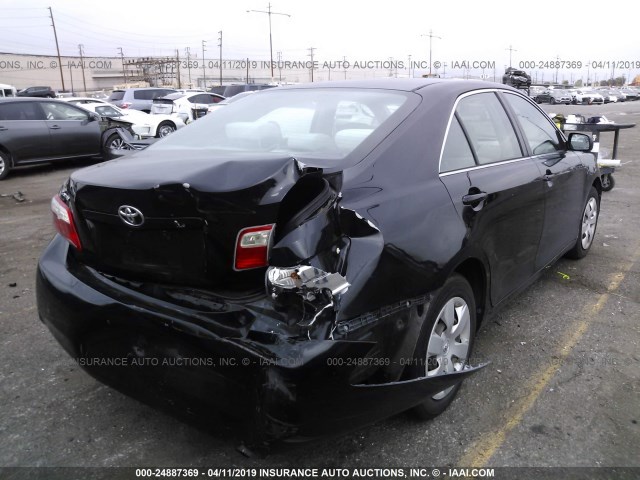 4T4BE46K08R018837 - 2008 TOYOTA CAMRY CE/LE/XLE/SE 黑色 照片 4
