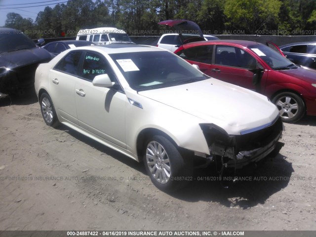 1G6DF5EYXB0117117 - 2011 CADILLAC CTS LUXURY COLLECTION WHITE photo 1