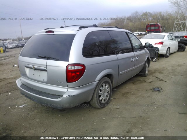 2C4GP54L45R467110 - 2005 CHRYSLER TOWN & COUNTRY TOURING SILVER photo 4