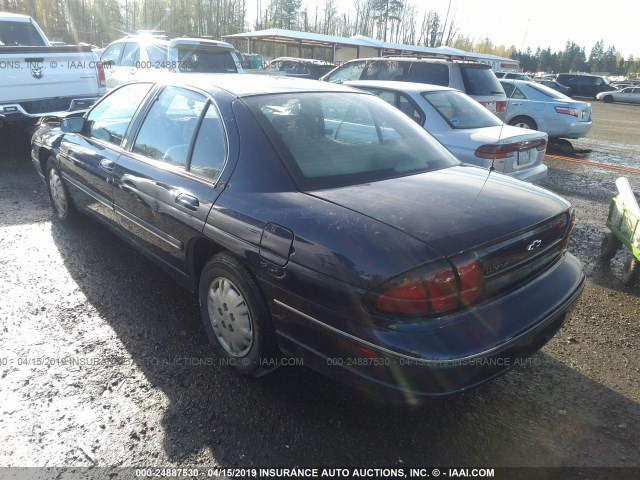 2G1WL52J9Y1323279 - 2000 CHEVROLET LUMINA Dark Blue photo 3