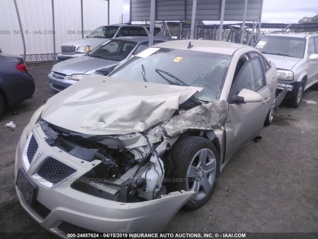 1G2ZJ57B594241183 - 2009 PONTIAC G6 BROWN photo 2