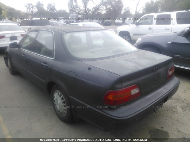 JH4KA7664RC001317 - 1994 ACURA LEGEND L BLACK photo 3