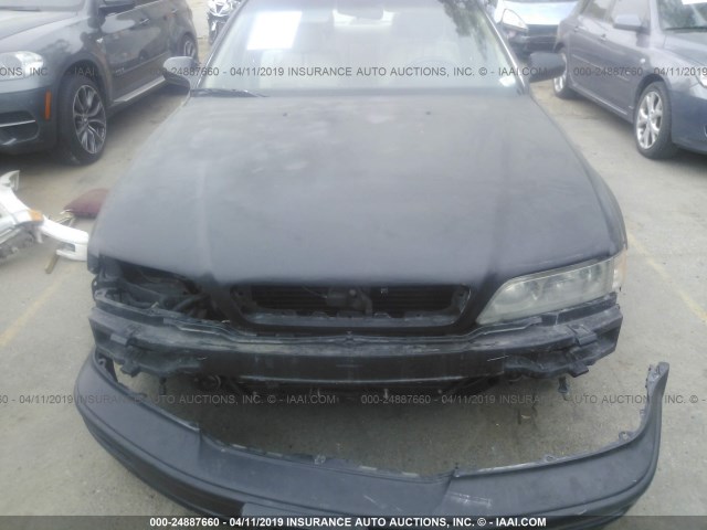 JH4KA7664RC001317 - 1994 ACURA LEGEND L BLACK photo 6