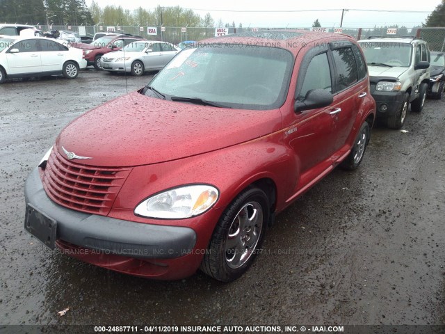 3C8FY68BX2T235232 - 2002 CHRYSLER PT CRUISER LIMITED/DREAM CRUISER RED photo 2