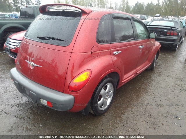 3C8FY68BX2T235232 - 2002 CHRYSLER PT CRUISER LIMITED/DREAM CRUISER RED photo 4