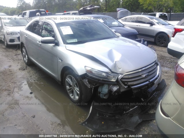 1FAHP2H80DG235943 - 2013 FORD TAURUS SEL SILVER photo 1