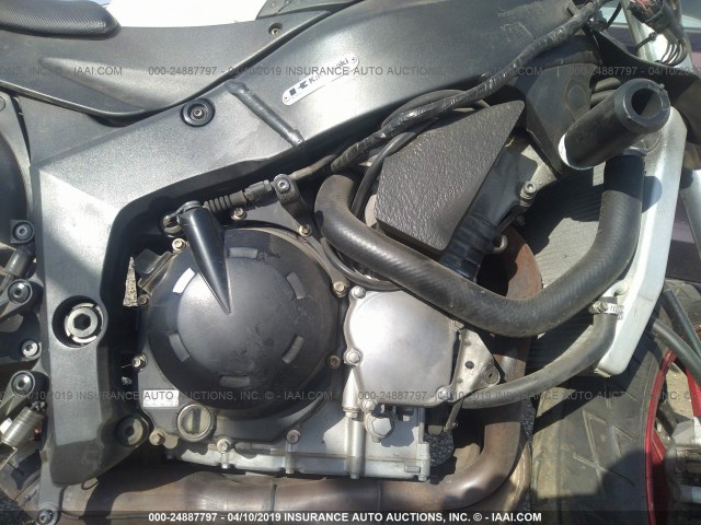 JKBZXJD176A001988 - 2006 KAWASAKI ZX636 C1 WHITE photo 8