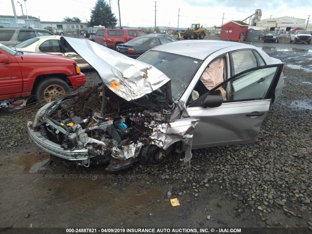 JF1GE616X8H525138 - 2008 SUBARU IMPREZA 2.5I GRAY photo 2