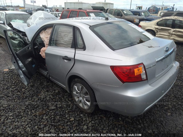 JF1GE616X8H525138 - 2008 SUBARU IMPREZA 2.5I GRAY photo 3