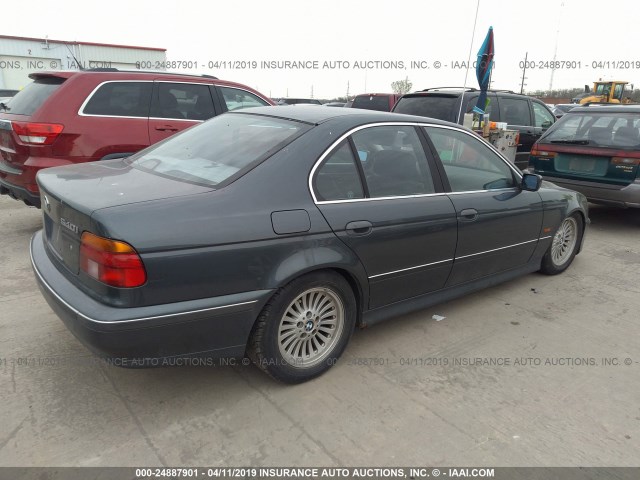 WBADN6348YGM66196 - 2000 BMW 540 I AUTOMATIC GRAY photo 4