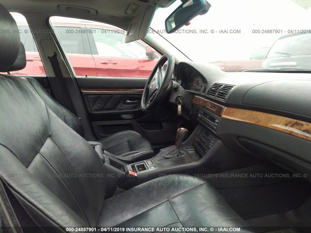 WBADN6348YGM66196 - 2000 BMW 540 I AUTOMATIC GRAY photo 5