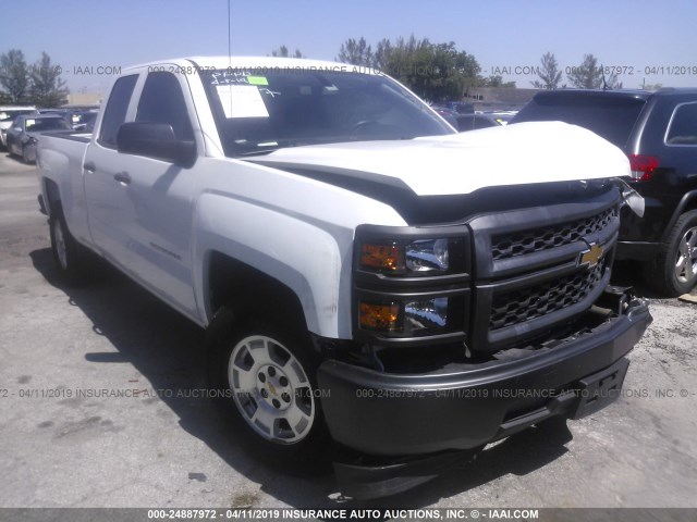 1GCRCPEH4FZ413517 - 2015 CHEVROLET SILVERADO C1500 WHITE photo 1