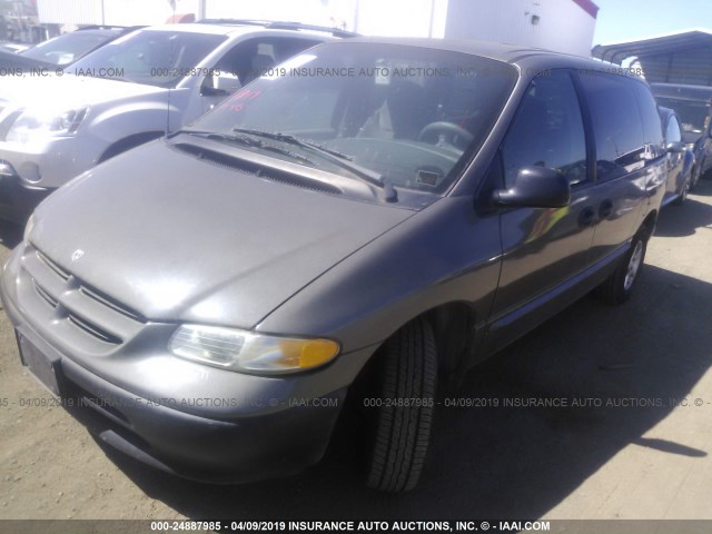 2B4GP25R5WR831731 - 1998 DODGE CARAVAN GRAY photo 2