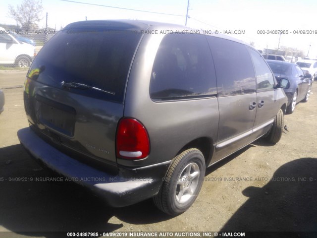 2B4GP25R5WR831731 - 1998 DODGE CARAVAN GRAY photo 4