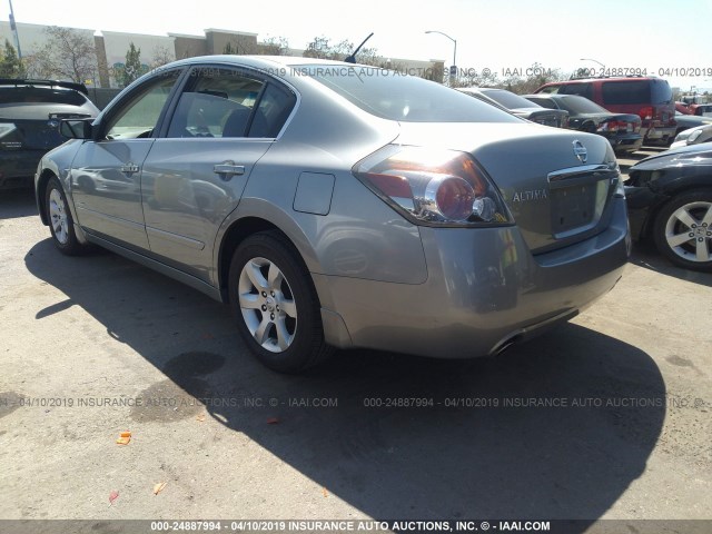 1N4CL21E78C287900 - 2008 NISSAN ALTIMA HYBRID GRAY photo 3